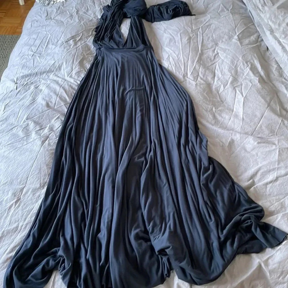 Navy Blue  Infinity Multi Way Dress - Picture 10 of 16